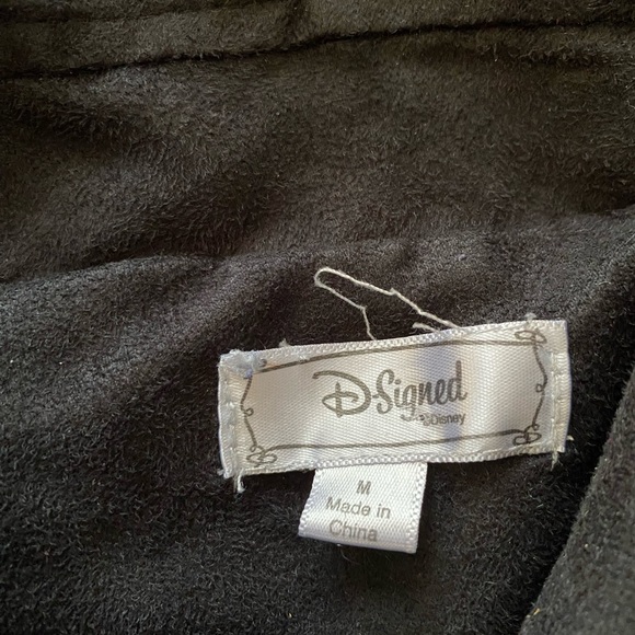 D-Signed Disney Descendants 3 Faux Suede Moto Jacket, Girls size M( 10/12) - Picture 9 of 14